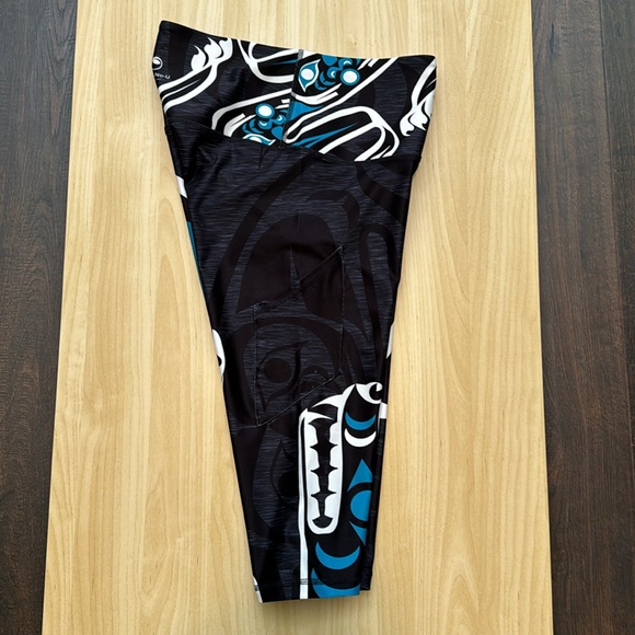 NoMiNoU Wolf Teal Capri - Picture 6 of 7